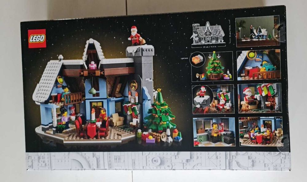 Нов LEGO Icons 10293 - Посещението на Дядо Коледа Santa’s Visit