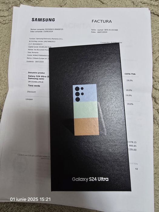 Samsung s24 ultra 1Tb