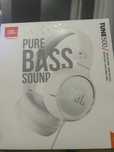JBL Tune 500, бели слушалки чисто нови