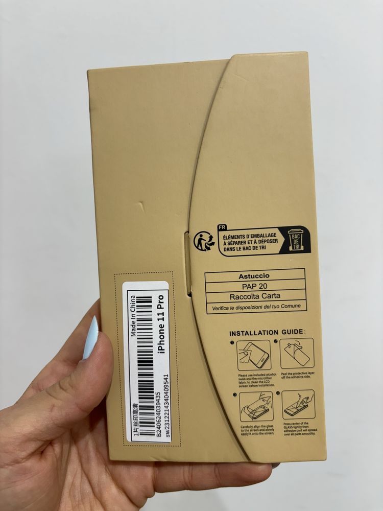 Husa si folie protectie iphone 11 pro