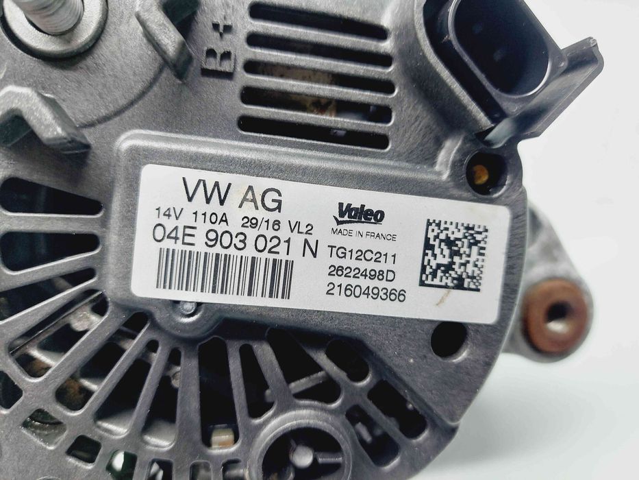 Alternator Skoda Fabia 3 Combi (NJ5) [Fabr 2014-2022] 04E903021N 1.2 B