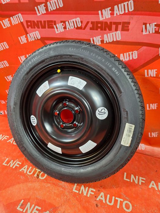 Roata Rezerva 5x108 17'' OE Peugeot 407 508 307 DS 3008 CITROEN  NOUA