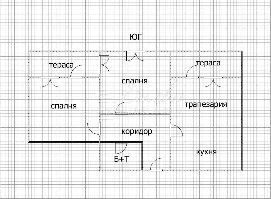 Тристаен ЮЖЕН апартамент НОВО строителство - кв.Пети полк