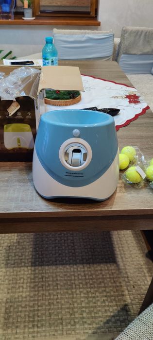 Комплект автоматична безжична машина за изстрелване на топки за кучета