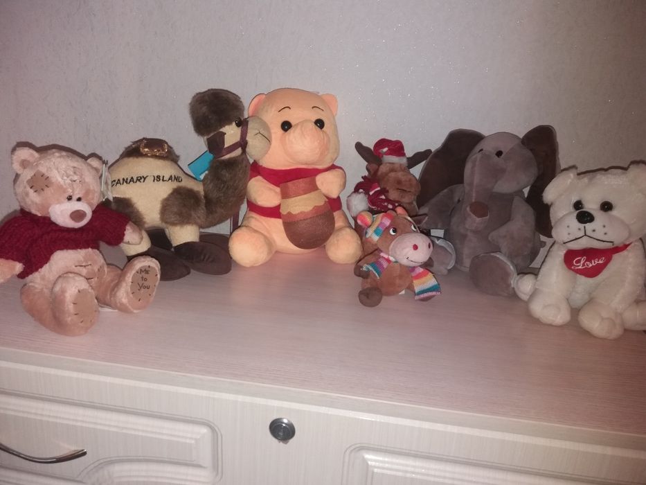 Мягкие игрушки. Новые.