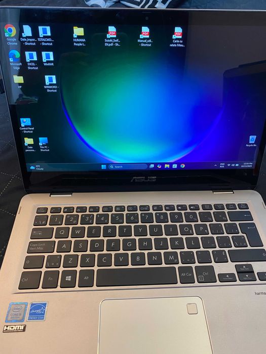 ASUS 2 in 1 ZenBook Flip 14 UX461U, Laptop+Tableta