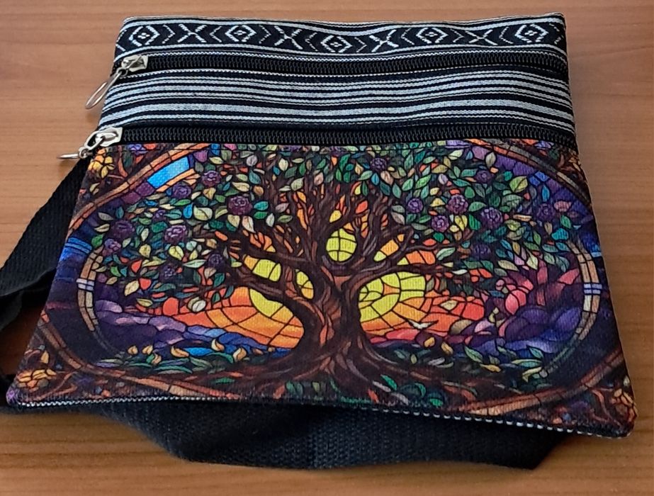 Set pentru cadou: Felicitare handmade+ Gentuță Copacul Vieții