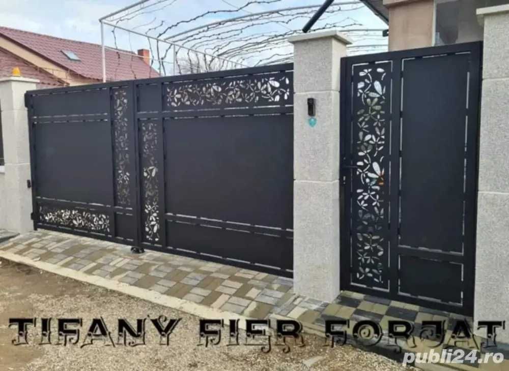 Porți si garduri fier forjat