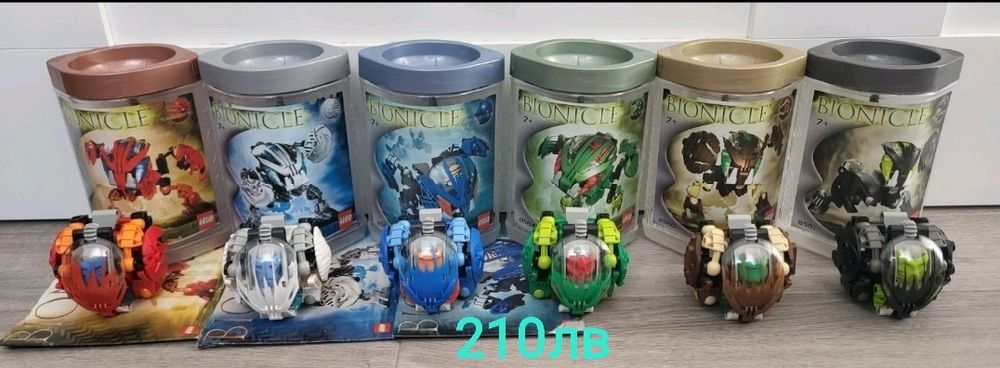 Lego Bionicle Toa, Bohrok, Piraka, Titans, Knights Kingdom