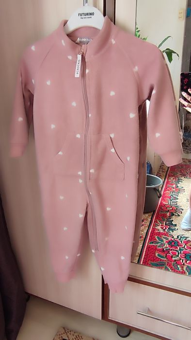 Флисовый комбинезон поддева