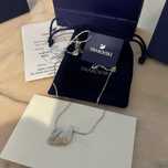 Lantisor Swarovski Champagne Silver//Premium