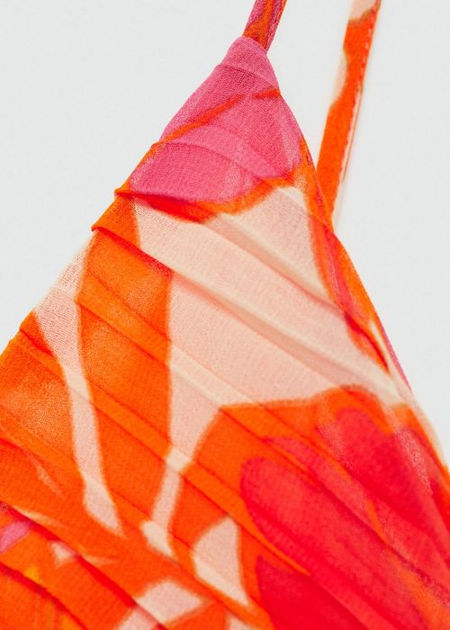 Rochie vara portocalie MANGO 36/S