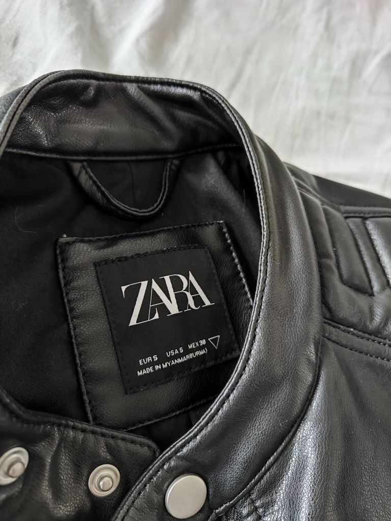 Geacă piele ecologica Zara, size S