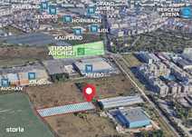 Teren 7622 mp de vanzare, deschidere 51 ml, Sect.4, rond Metro Berceni