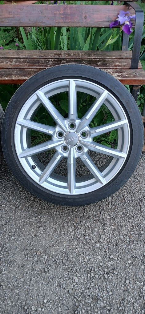 Оригинални джанти Audi 18 с гуми 235/40 Goodyear