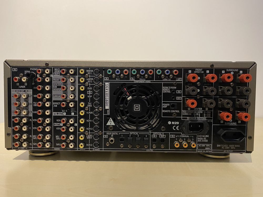 Statii Denon AVC-A10 SE si Marantz SR 7500
