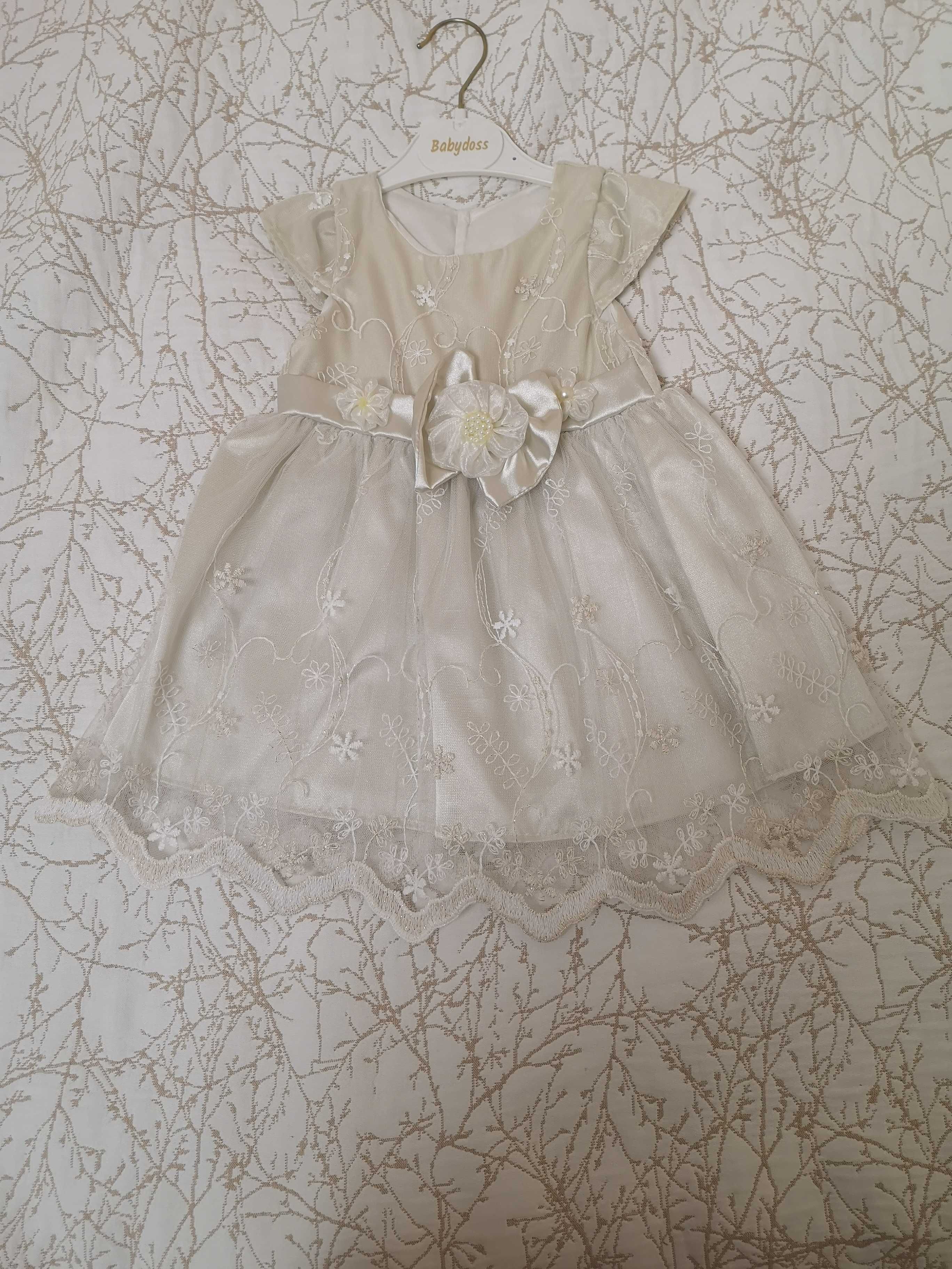 Детска официална рокля 18 м