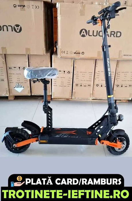 KuKirin G2 PRO 2024, Motor 600W, SCAUN inclus, Frana cu disc, GARANTIE