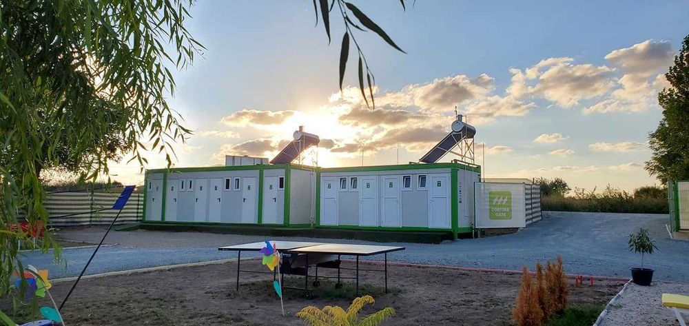 Containere modulare second hand, complet utilate. Stare foarte buna.