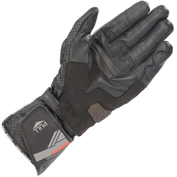 Промоция Кожени мото ръкавици ALPINESTARS SP-8 V3 AIR ORANGE/BLACK