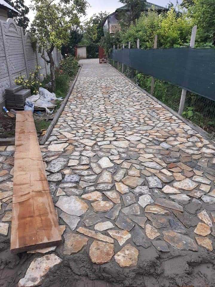 Piatră naturala de munte pavaj