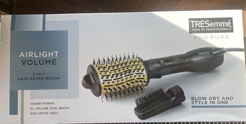TRESemme 2-1 uscator de par perie (braun, philips)