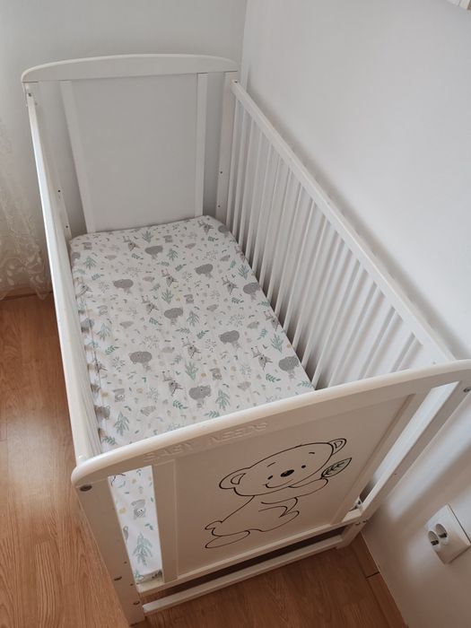 Pătuț bebe laterală culisantă