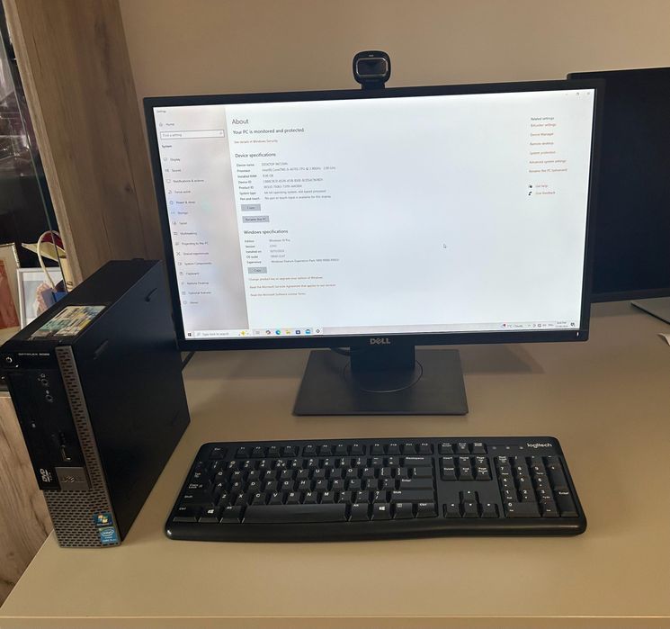 PC complet Dell Optiplex 9020 + Monitor P2417H