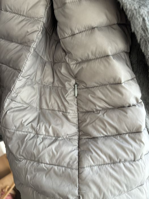 Двулицево пухено палто с пълнеж гъши пух