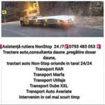 ‼️Tractari auto,platforma auto,Asistență rutiera,avariate,imobilizate