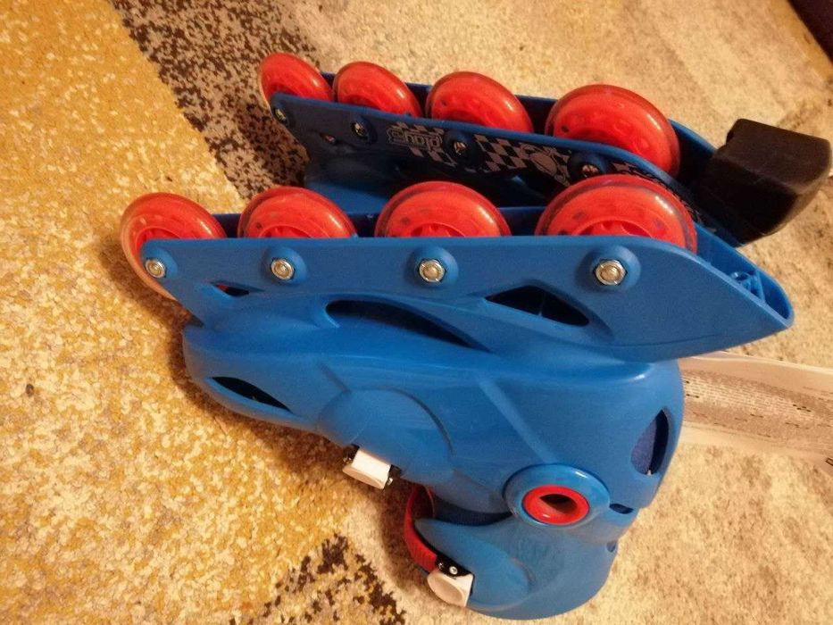 Role PLAY 3 - albastru-rosu mărimea 34-36 NOI - CU ETICHETĂ