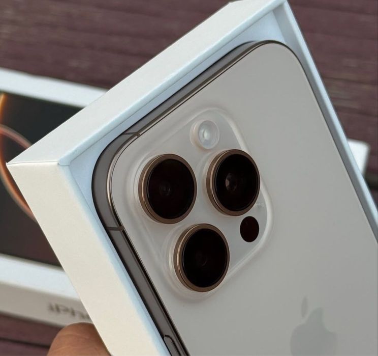  iPhone 16pro max 5G 256gb HX/A EAC desert titanium аккум 94%