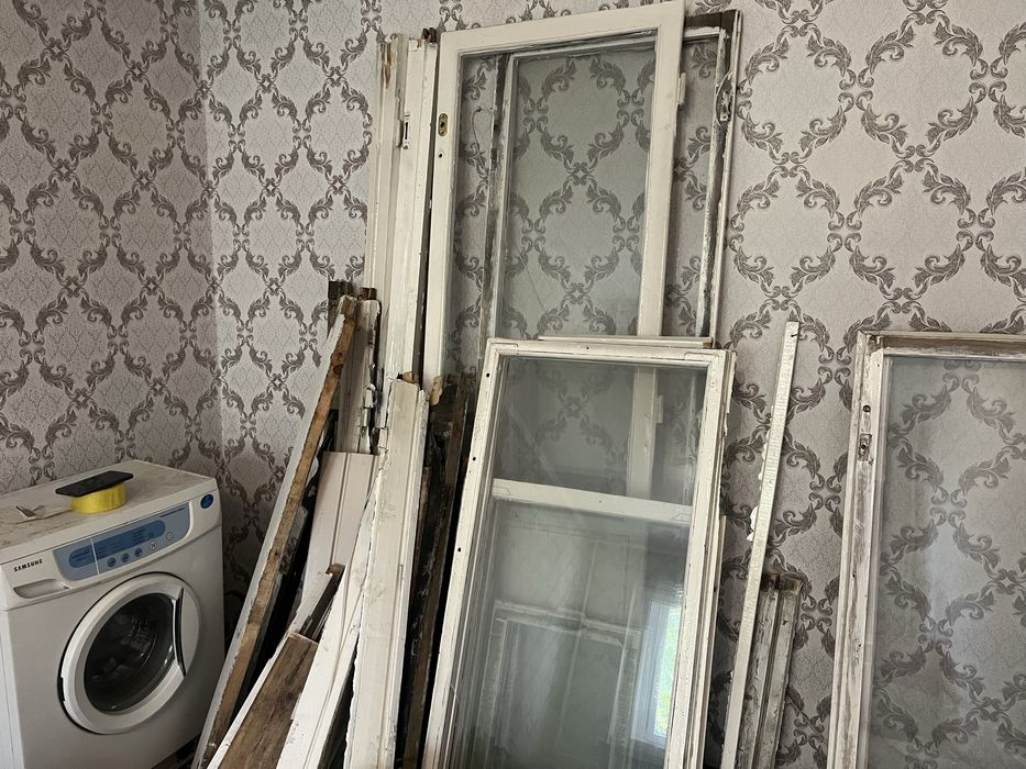 Окна на дрова отдам