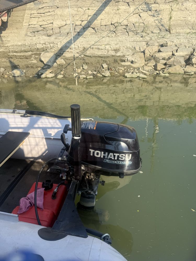 Barca klibri / motor Tohatsu 5 cp