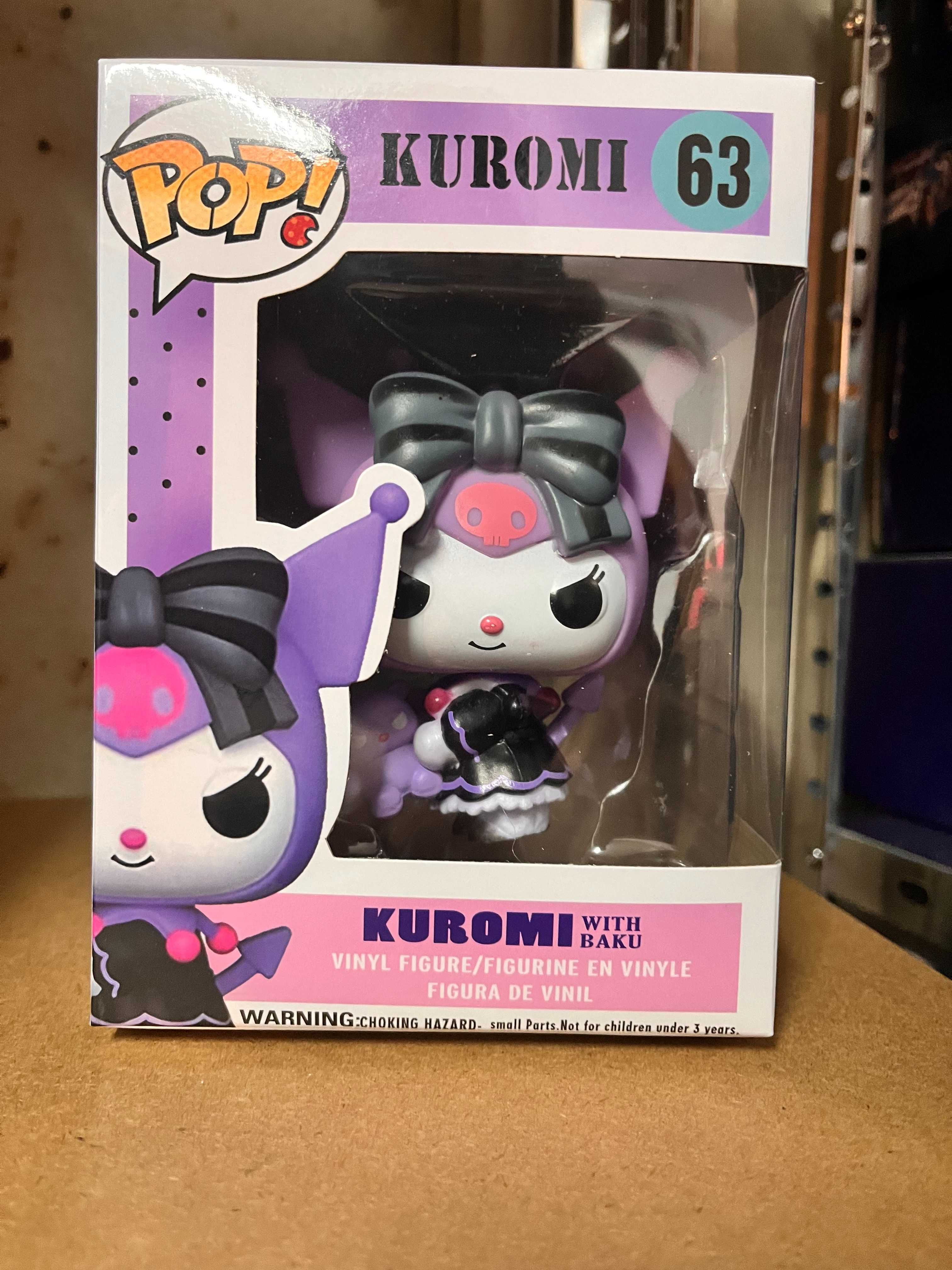 KUROMI Funko Pop Фигурка Куроми Фънко Поп KUROMI #55 KUROMI w BAKU #63