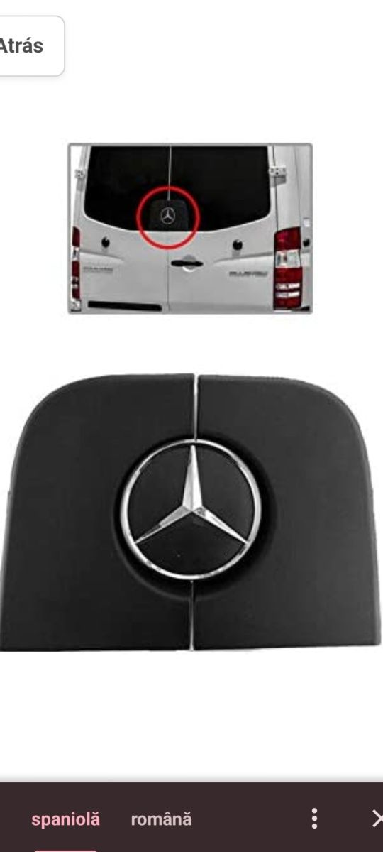 Geamuri usi spate Sprinter 907, 906.Geamuri laterale