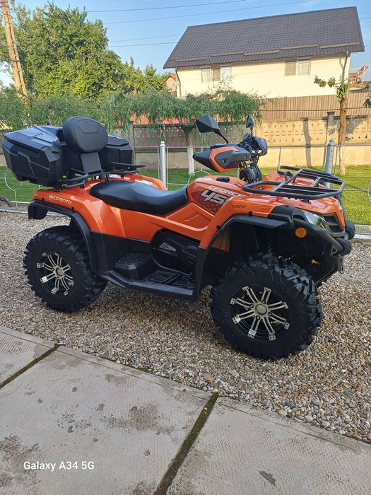 Cf moto 450 L an 2020 km 2300 proprietar în acte carte, talon, fiscal