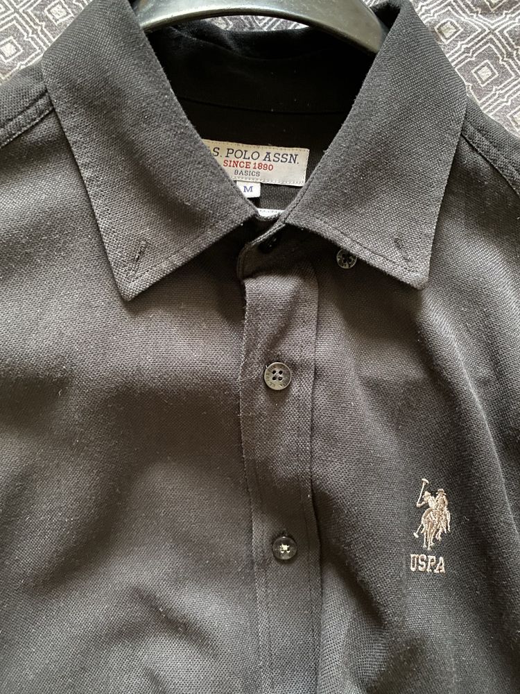 Camasa USPA Polo Neagra