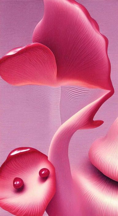 Дигитална картина ,график дизайн нежно докосване