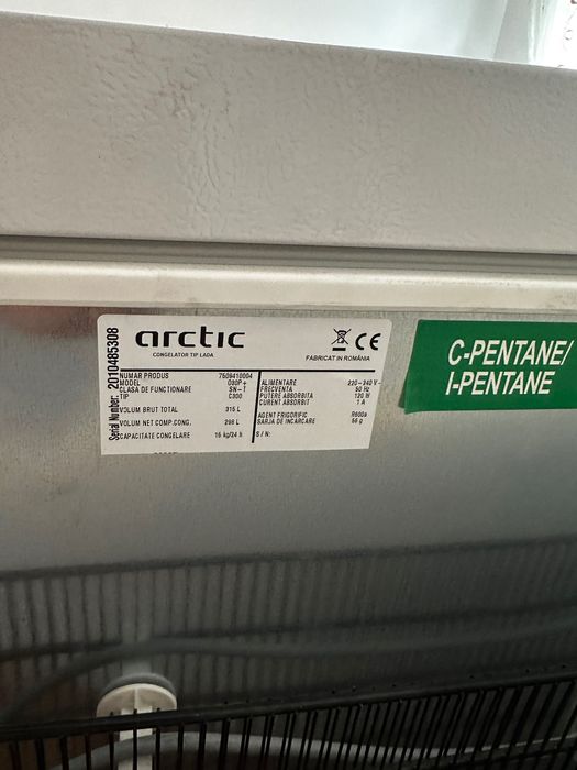 Lada frigorifică Artic model KS24 315 L