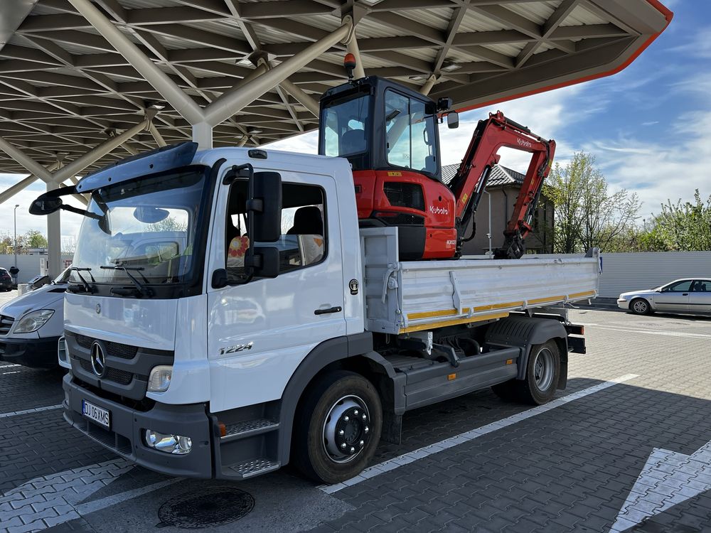 Mercedes Atego 1224 an 2011 basculare pe trei parti pe cutie