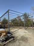 Structura metalic 15 m lungime x 10 lungime x4 m strasina din ipe 180