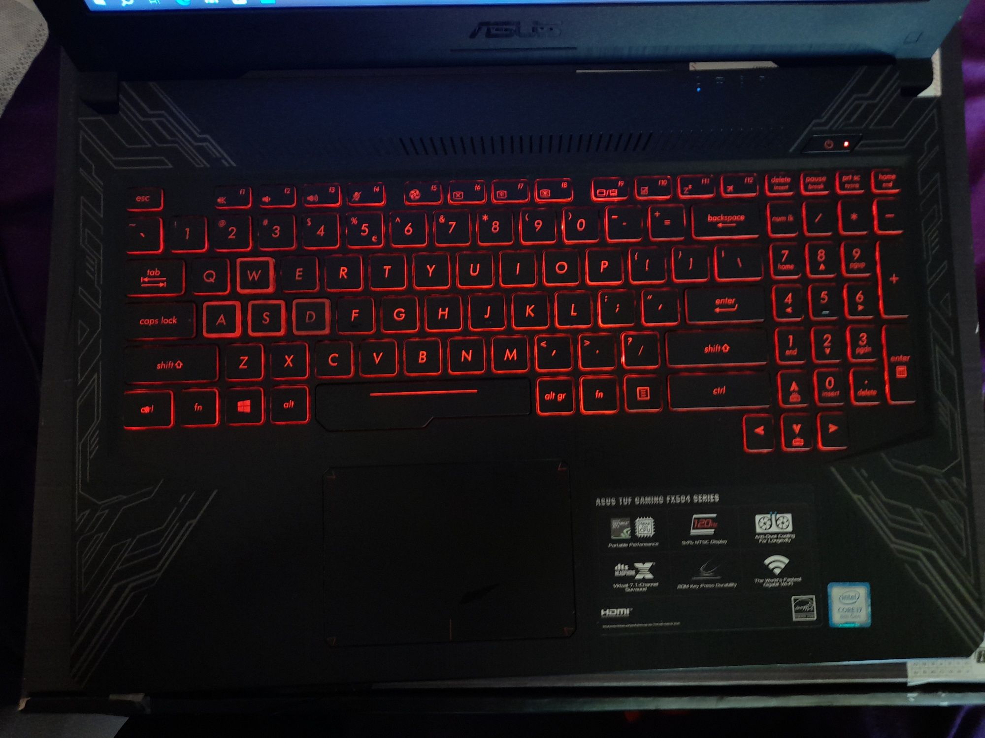 Laptop Asus Tuf gaming