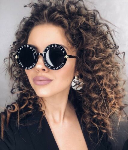 Ochelari de soare L’aveugle Par Amour (Daira-Shop.ro) rotunzi negri