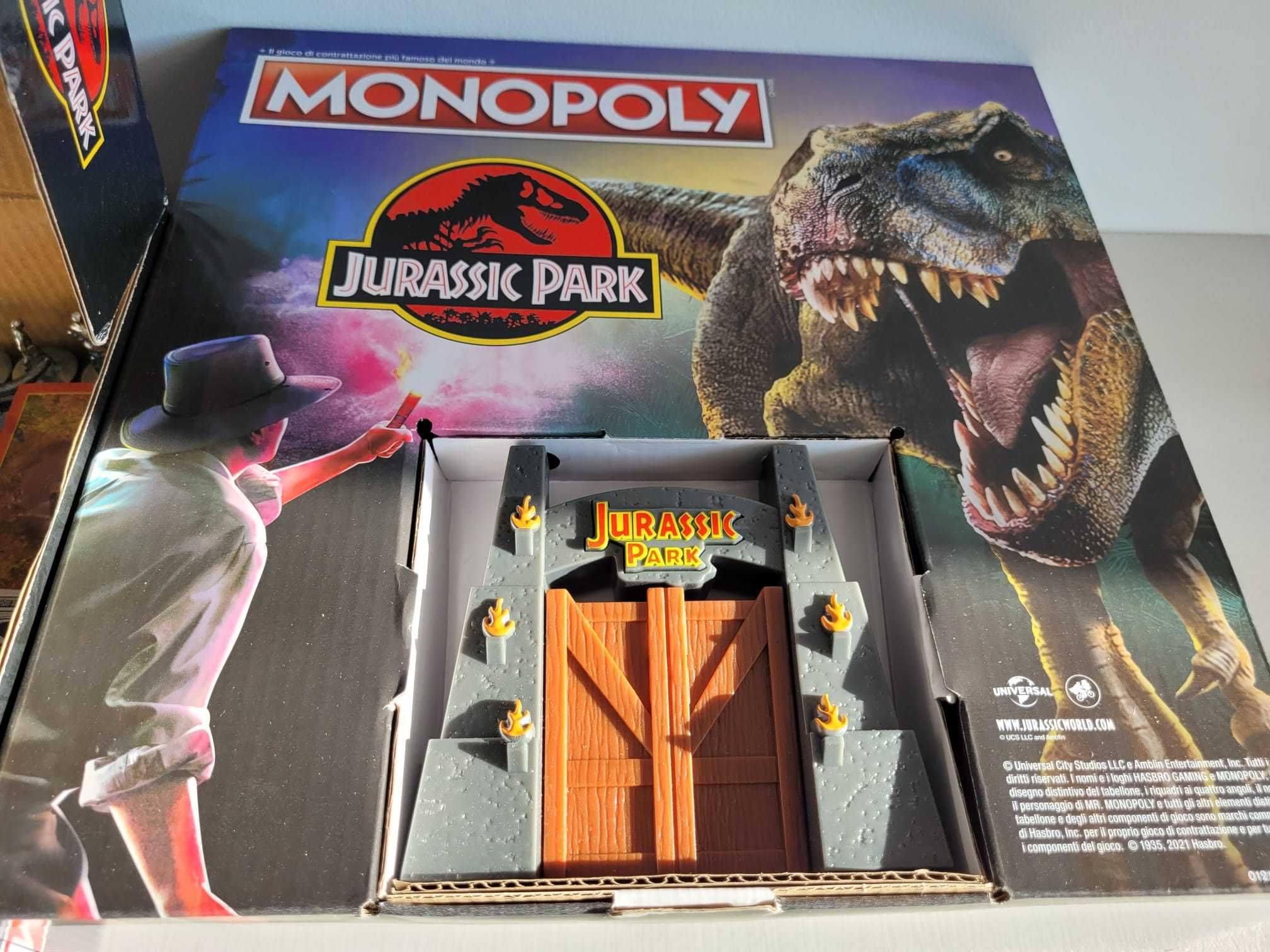 Joc de societate Monopoly: Jurassic Park - Versiune in Italiana