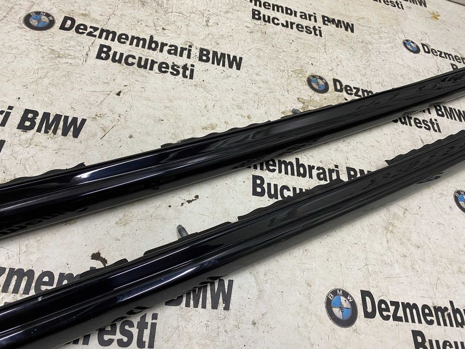 Bare longitudinale plafon negru lucios shadow line BMW seria 5 F11