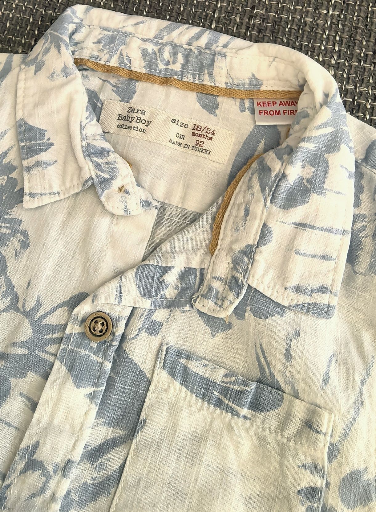 Ризи за момченце Zara Baby 80-92