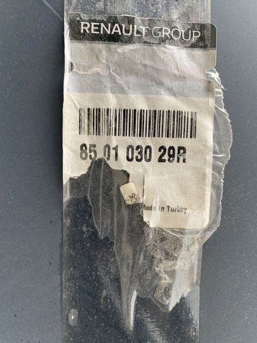 Bara spate Renault Clio 4 hatcback cu gauri senzori parcare