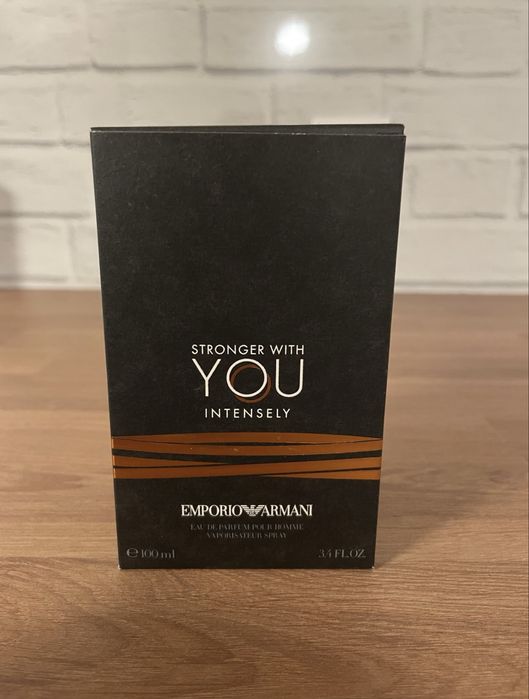 Emporio Armani Stronger With You Intensely - 100% ОРИГИНАЛЕН Чисто Нов