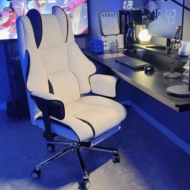 Игровое офисное кресло кожаное